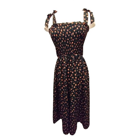 Violette Floral Cut Out Maxi Dress - Picture 4 of 6